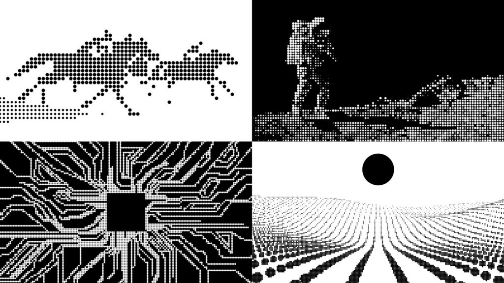 Conceptual image representing the Intelligence Age powered by AI technology